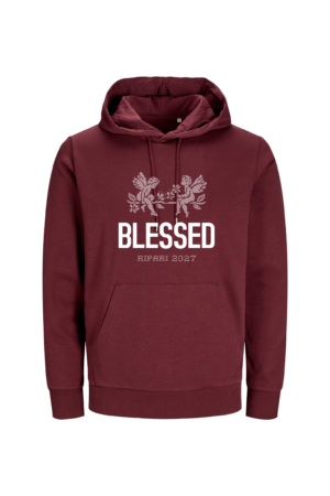 Blessed huppari viininpunainen
