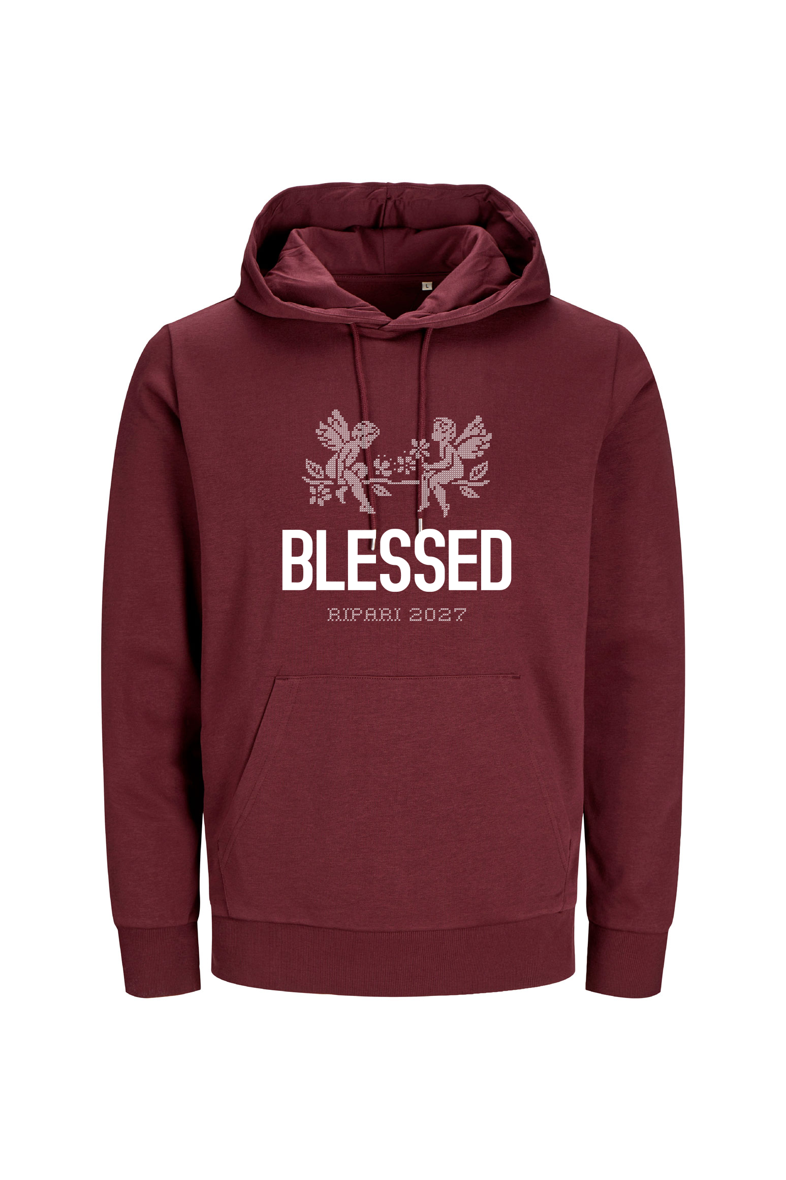 Blessed huppari viininpunainen